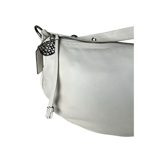 Coach Ali Leather Top Handle Cream /White Hobo Hand Shoulder Bag 42732 T21 - Picture 2 of 15